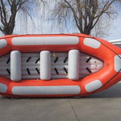 China Rafting China Factory PVC Lakes Rivers Outdoor Whitewater Rafting Inflatable Raft Boat for sale