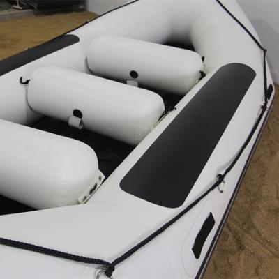 China Rafting Boat PVC inflatable raft boat or hypalon white water inflatable pontoon raft boat for sale! for sale