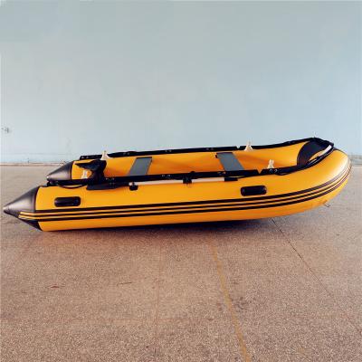 China Rowing Boats Rocean OEM Factory Rigid Inflatable Rubber Dinghy With Outboard Motor For Sale for sale