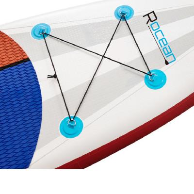 China Unisex Cheap Rack Up Inflatable Paddle Board Surfboard Rack Drop Boarding Inflatable Soft Surfboard for sale