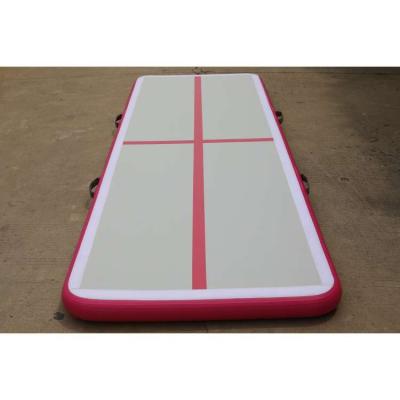 China : Drop Point China Gym Equipment Home Fitness Gymnastics Floor Mat Inflatable Air Track Mat for sale