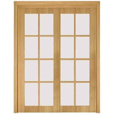 China Sound Insulation Yongyuchenxi Wholesale Price Double Teak Solid Wood Main Door Designs for sale