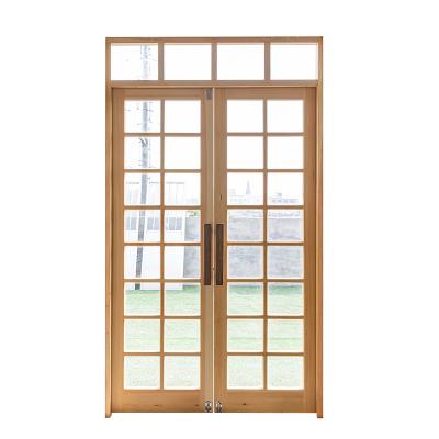 China YYCX-001 Wooden Flush Sound Insulation PVC Barrier Doors Laminated MDF Glass Door for sale