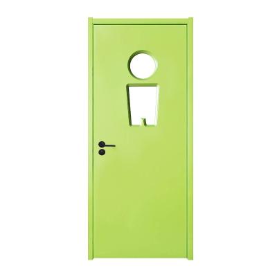 China China Factory PVC Interior Door Interior Door Waterproof House Room Paintless PVC MDF Bathroom Door for sale