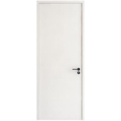 China Modern Sound Insulation Residential Or Interior Single Doors Wooden MDF Interior Home Door for sale