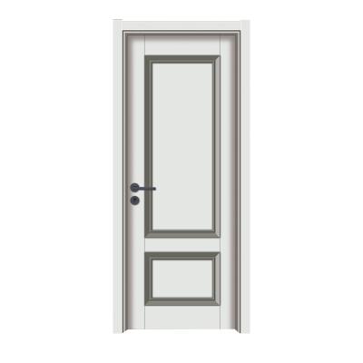 China HIGH QUALITY Sound Insulation TURKISH STYLE MDF PVC INTERIOR DOOR For APARTMENT for sale