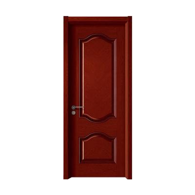 China Waterproof PVC Wooden Door MDF Wooden Door With Flush Door Design for sale