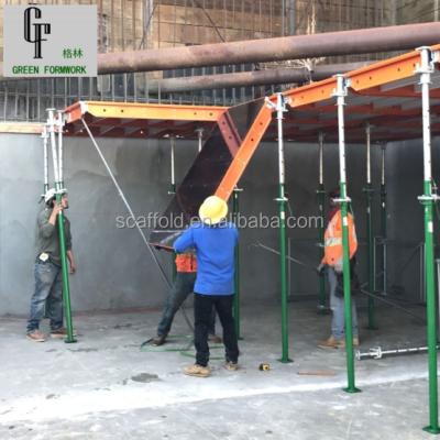 China Panel-prop Steel Formwork System Green Steel / Aluminum Formwork With Early Stripping Mechanism for sale