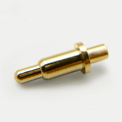 China audio & Visual brass spring loaded pogo pin connector / brass contact pin for sale