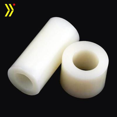 China ZINC custom plastic machinind cnc parts round delrin spacer for sale