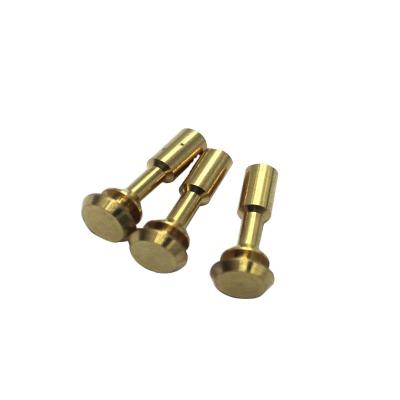 China Customized Machining Stainless Steel CNC Stud Brass Bolt And Nut for sale