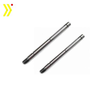 China 3D Printer CNC Lathe Turning Solid Linear Pin Shaft Stainless Steel Printer Copier Fax Spindle Linear Shaft for sale