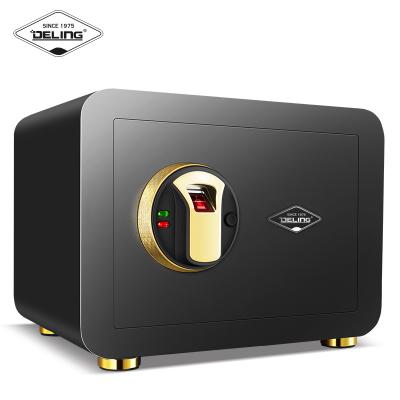 China 0.5S Quick Open DELING Security Biometric Fingerprint 25ZT Metal Safe Safe for sale