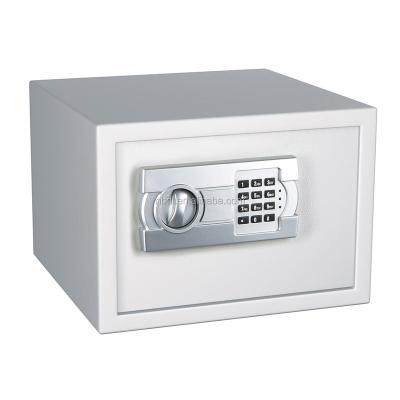 China Solid Steel Digital Electronic Money Safe Box With Removable Shelf E25EG for sale