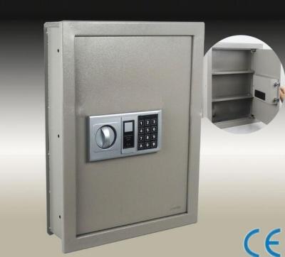 China Home hotel office business bank key wall safe for hidden in the wall to protect gun cash for sale