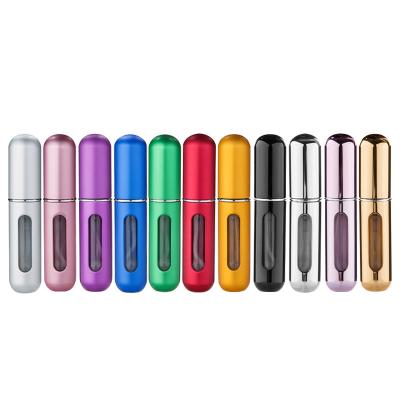 China Personal Care MUB 5ml Empty Spray Perfume Bottles, Refillable Bottom Travel Perfume Pocket Atomizer for sale