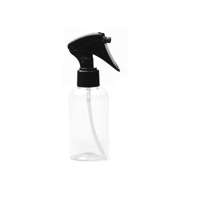 China BEAUTY PACKING MUB 100ml Plastic PET Bottles Empty Flat Shape Refillable Spray Plastic Bottle With Plastic Trigger Pump For Hand Sanitizer for sale