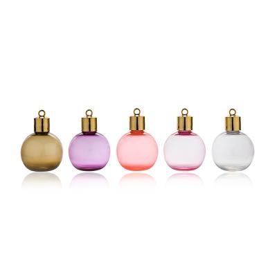 China Consumer Electronics Packaging 75ML Plastic Ball With Rope Bauble Christmas Tree Decoration Drink Alcohol Ball Ornament Christmas Party Wedding Gift Hanging Decor for sale