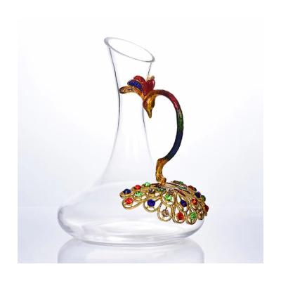 China Wholesale new classic/postmodern borosilicate glass bottle globe wine decanter set for sale