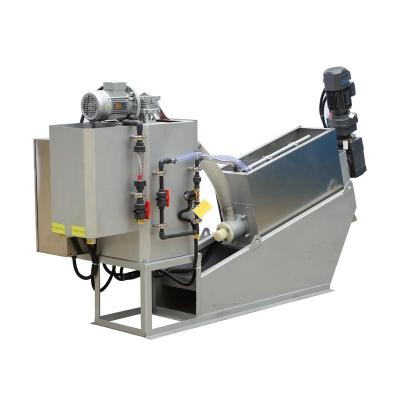 China Fully Automatic Sludge Dewatering Screw Press Sludge Dehydrator Machine for Sludge Treatment en venta