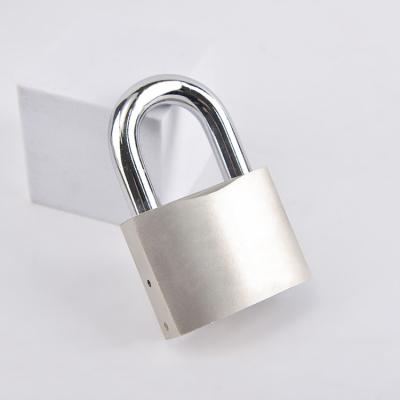 China Candado Padlock High Level Security 30-70MM High Level Durable Cerrar Fine Workmanship Silver Square Iron for sale