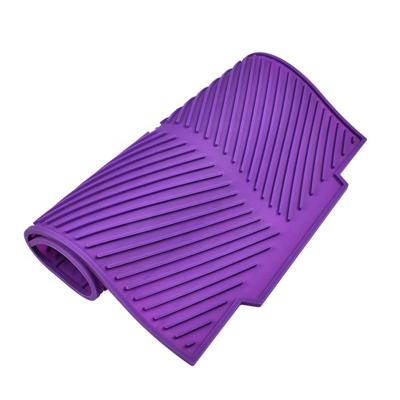 China Wholesale Heat Resistant Silicone Mat Silicone Food Mat Silicon Mat Kitchen Viable Hot Selling From Amazon for sale