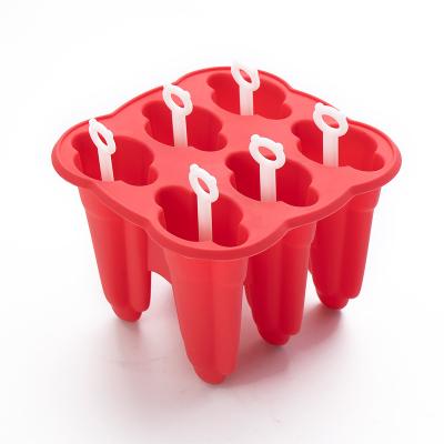 China Best Selling Viable Wholesale Silicone Ice Cream Mold Ice Cream Maker Molds Products From Amazon for sale