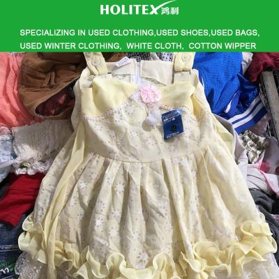 China Wholesale Used Clothes Fashion Used Clothing Kids Summer Wear With Low Price for sale