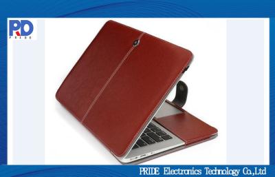 China Luxury Faux Leather Macbook Laptop Case , Macbook Air / Pro Protective Cover for sale