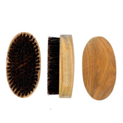 China Wholesale High Quality Shaving Brush Beard Brush and Comb Fashion Sandalwood Custom Beard Brush for sale