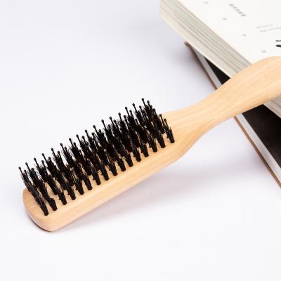 China Factory Direct Eco-Friendly Massage Airbag Natural Customized Wooden Hair Comb Cushion Comb Hog Hair Combs for sale