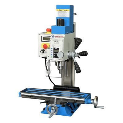 China Machinery Repair Shops Variable Speed 100-2250 RPM 1 HP(750W) Brushless Motor Mini Mill Drill with R8 Spind VM18L 5-1/2