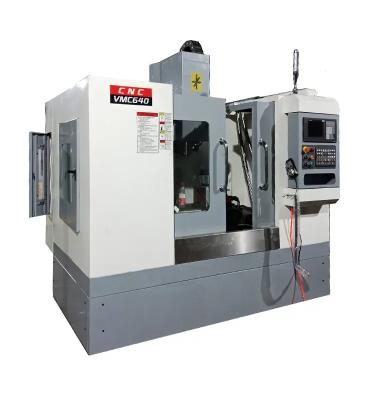 China Building Material Shops VMC640 3 Axis CNC milling center cnc vertical machining center for sale