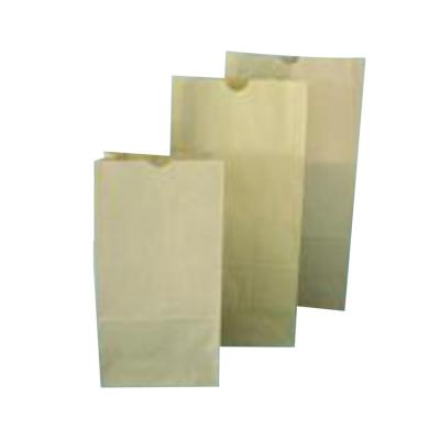 China Disposable Manufacturers Wholesale Small Retail Plain Paper Bags Brown Food Grade Kraft Paper For Food for sale