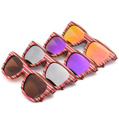 China 2022 River Wood Men's Fashion Glasses RTS Sun Glasses Sun Glasses Sun Glasses Polarized Trendy Women's Gafas Temple Wood Sunglasses for sale