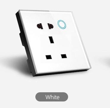 China Shinelite Convenience/Security/Wall Outlet Durable Wireless Smart Wifi Socket For Smart Home for sale