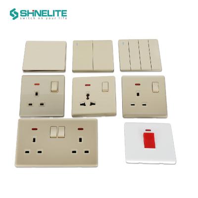 China Good Quality Paint Plate 2 Super Thin Wall Acrylic Plastic Strip Electrical Switch For Home Decoration for sale