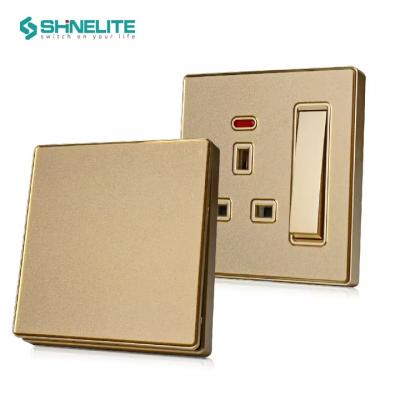 China BS 2022 New Design Residential / General Purpose Switch Standard Electrical Socket With 15 Years Warranty for sale