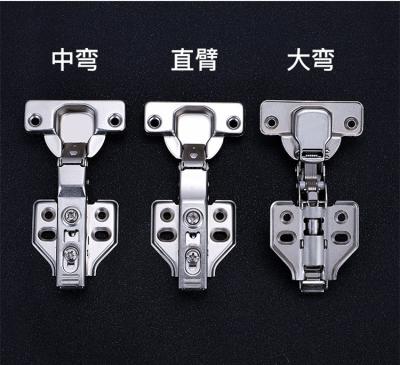 China Modern Factory Direct Damping Stainless Steel Buffer Cabinet Door Hinges Hydraulic Kitchen for sale