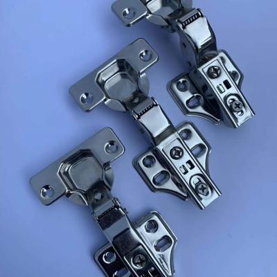 China Modern Hot Sale Slide On Cabinet Hinge Soft Closing Furniture Hardware Hydraulic Hinge For Cabinet for sale