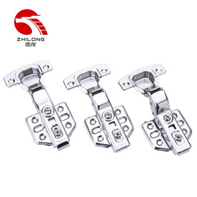 China Modern POS Stainless Steel Fully Covered Hinges For High End Cabinet Furniture Fittings for sale