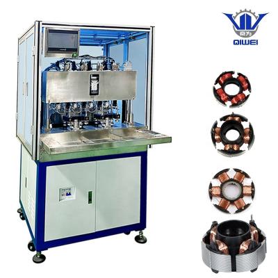 China Factory High Productivity PLC Electric Motor Ceiling Fan Wind Turbine Rectifier Automatic Winding Machine BLDC Wire Winding Machine for sale