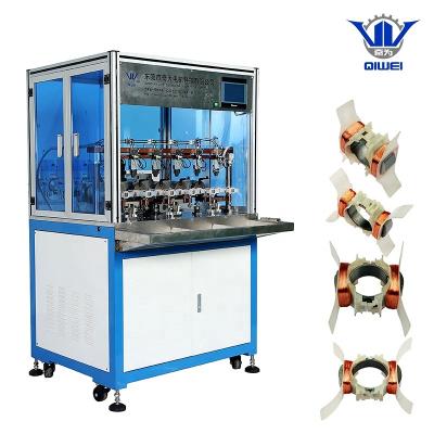 China Factory High Productivity PLC Electric Motor Ceiling Fan Wind Turbine Rectifier Automatic Winding Machine BLDC Wire Winding Machine for sale