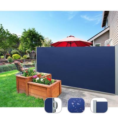 China Polyester Retractable Blind Waterproof Fabric Privacy Tent Side Garden YARD Outdoor Screen Panel for Wind and Sun Protection (160 x 3 for sale