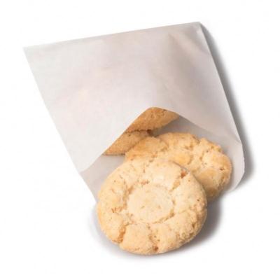 China Recyclable Small Food Packaging Snacks Pie Custom Printed Baking Paper Bag For Food for sale