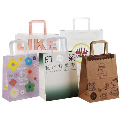 China 2022 Recyclable The New Future Customized Printed High Quality Kraft Paper Bags for sale