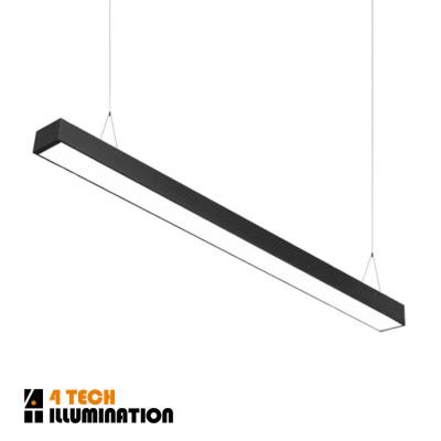 China Office 110V/220V suitable for linear lighting in industrial desks linear aluminum profile pendant lamp for sale