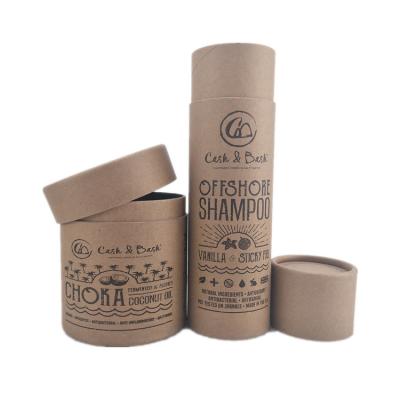 China Recycled Materials Custom Kraft Paper Tube Paper Packaging Gift Box for sale