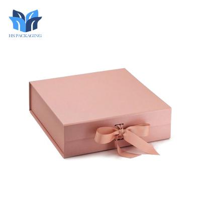 China Wholesale Custom Printed Handmade Luxury Rigid Printed Paper Box Black Simple Empty Magnetic Closure Gift Box for sale