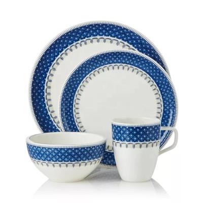 China China Factory Disposable Porcelain Dinner Set High Quality Ceramic Dinnerware Set for sale